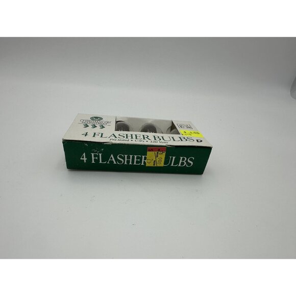 20 Flasher Bulbs C9 Indoor/Outdoor Replacement 4 Red 16 Clear Untested VTG - Picture 6 of 6